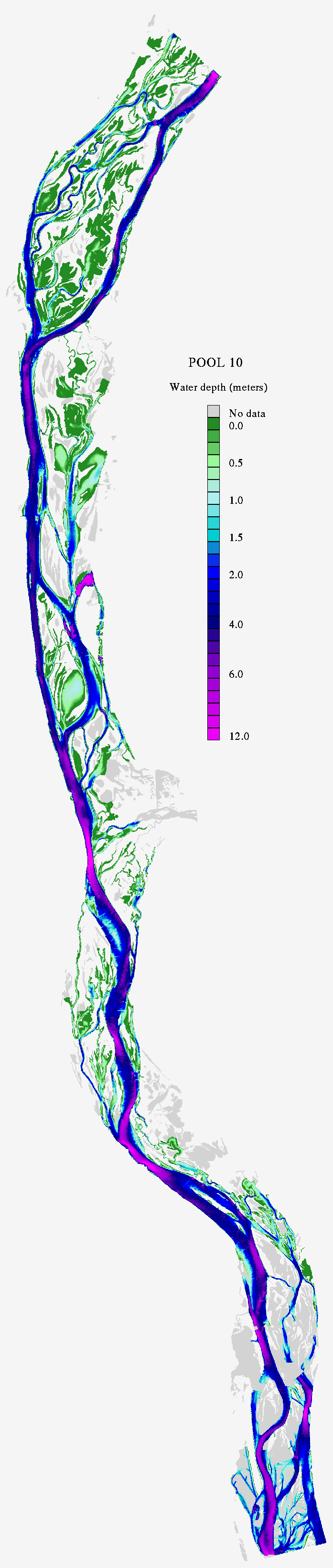 Pool 10 bathymetry image