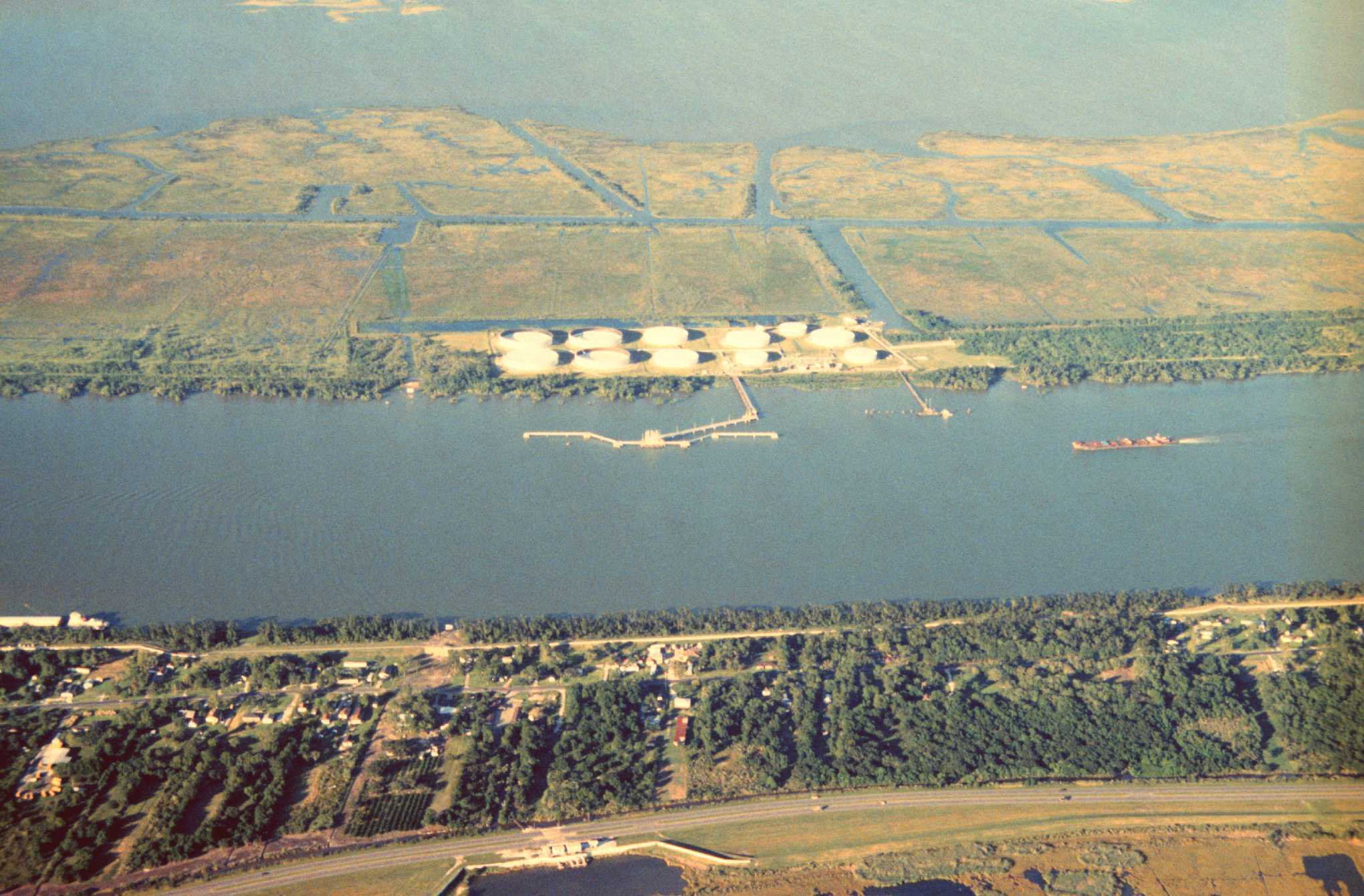 1997 Oblique Photos for Buras, LA