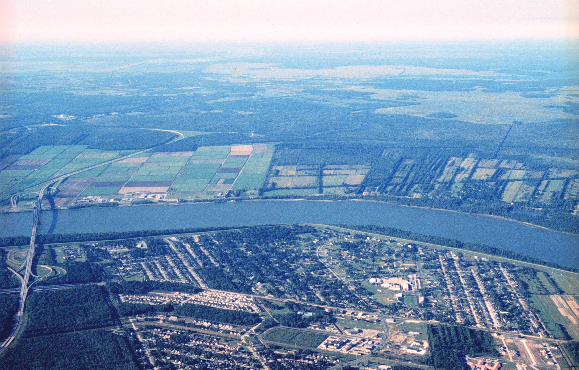 1997 Oblique Photos for Hahnville, LA