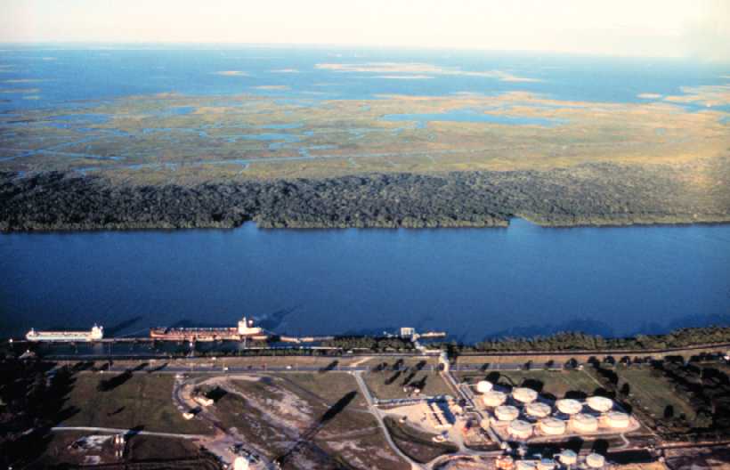 1997 Oblique Photos for Port Sulphur, LA