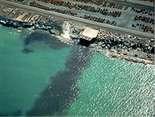 Point source pollution into the Great Lakes