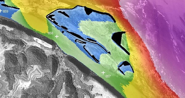 Models have been developed to quantify wind fetch length and physical wave characteristics to quantify differences in island construction designs for three river projects.