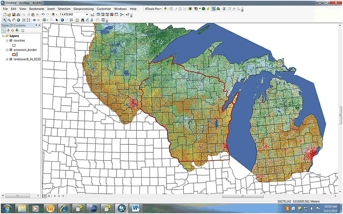 Raster Split Tool demo graphic