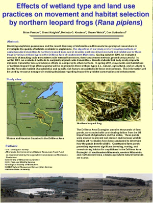 Effects of Agricultural Pond Water on the 