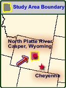Study Area: North Platte River, Casper, Wyoming