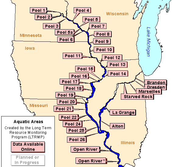 Available Aquatic Areas Data