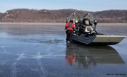 Air Boat on Lake Pepin