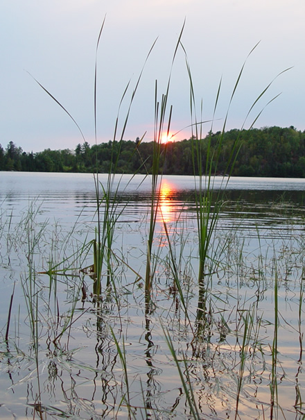 Sunset in Voyageurs National Park