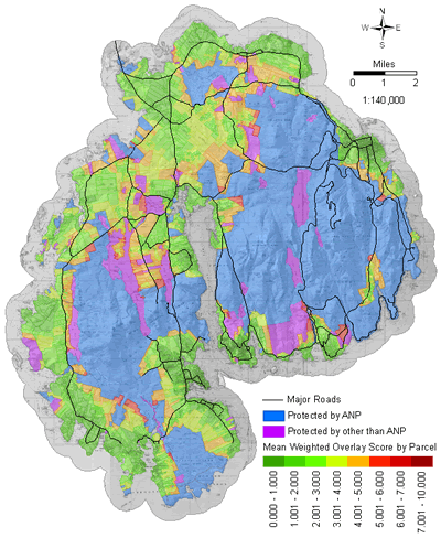 Figure 1. ArcMap 9.0 user interface