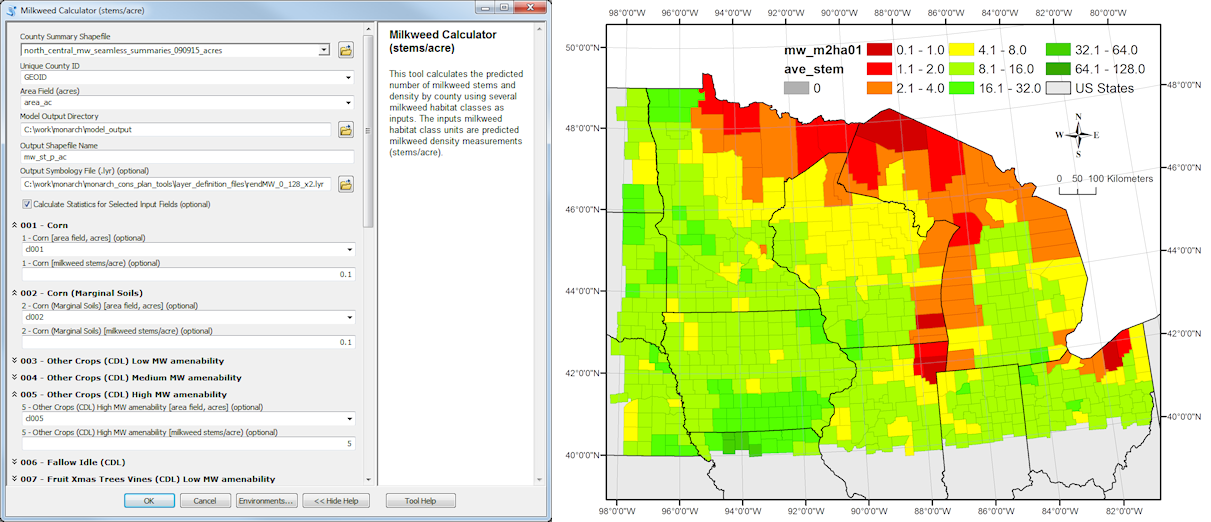 Milkweed Calculator Tools