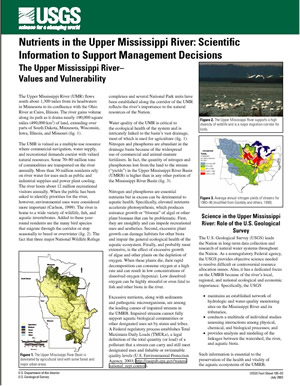 Nutrients in the Upper Mississippi River: Scientific Information to Support Management Decisions