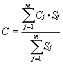 mathematical formula: percent cover of rooted floating-leaf life forms in a pool