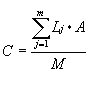 mathematical formula: percent cover of rooted floating-leaf life forms in a stratum