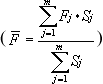 Abundance index formula for a stratum