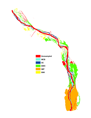 Map of strata