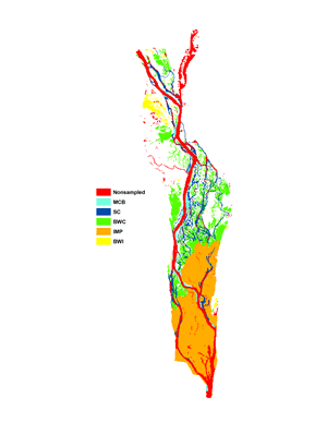 Map of strata