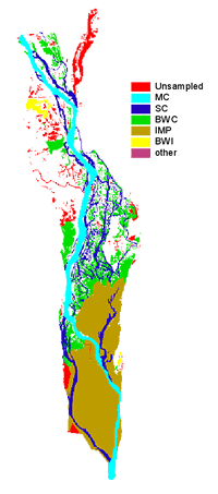 Map of strata