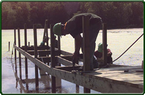 walkway over water