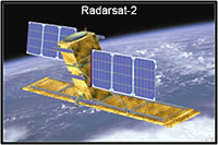 A simulated image of the Radarsat-2 satellite. (MacDonald, Dettwiler and Associates Ltd. 