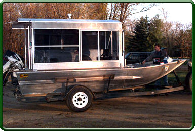 Boats with special equipment are used to obtain bathymetry data.