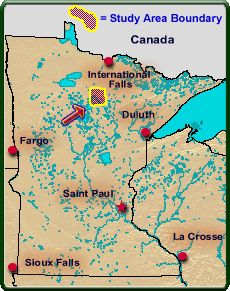 Study Area: Itasca County, Minnesota