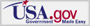 USAGov: Government Made Easy USA.gov logo